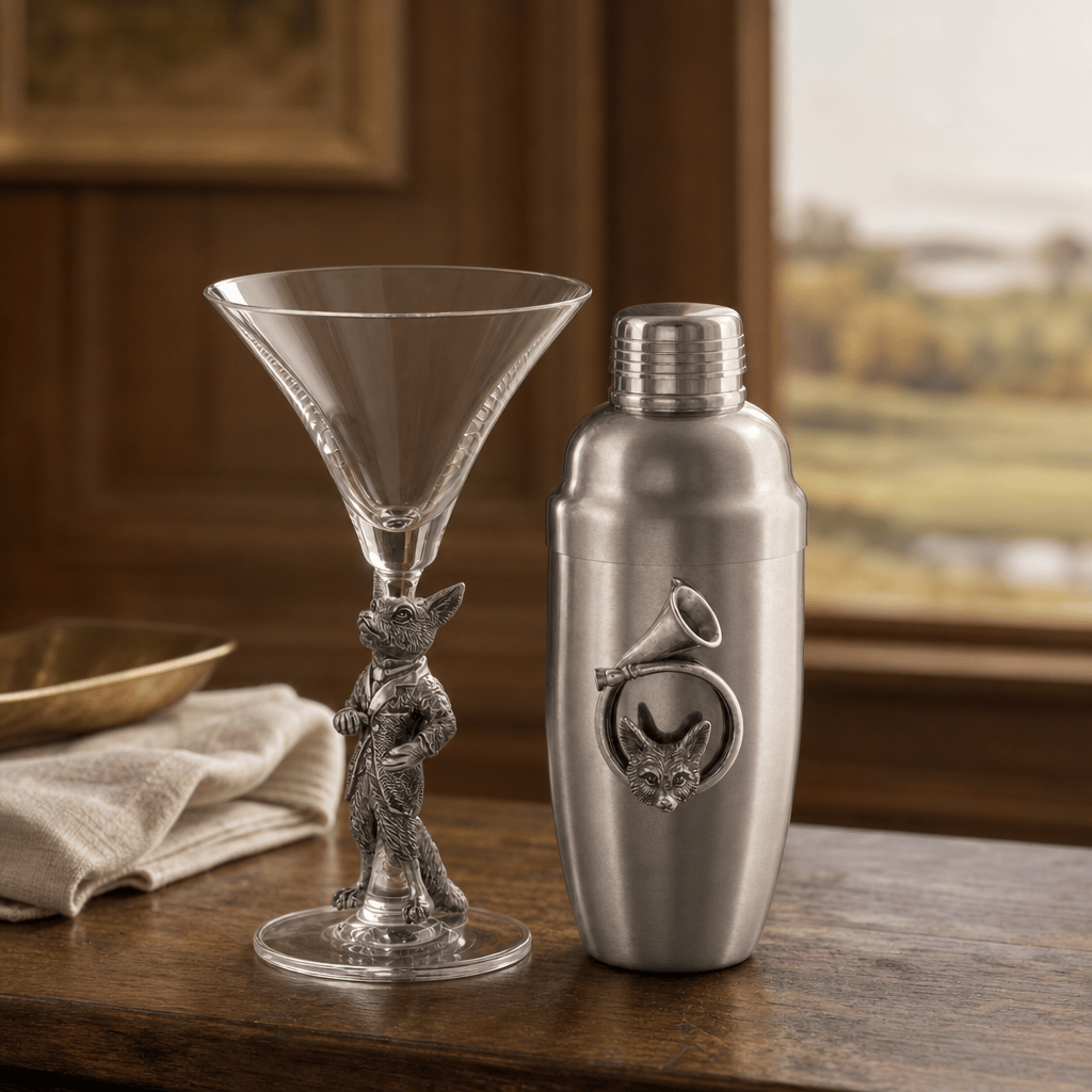 Hunt Horn Stainless Cocktail Shaker 4