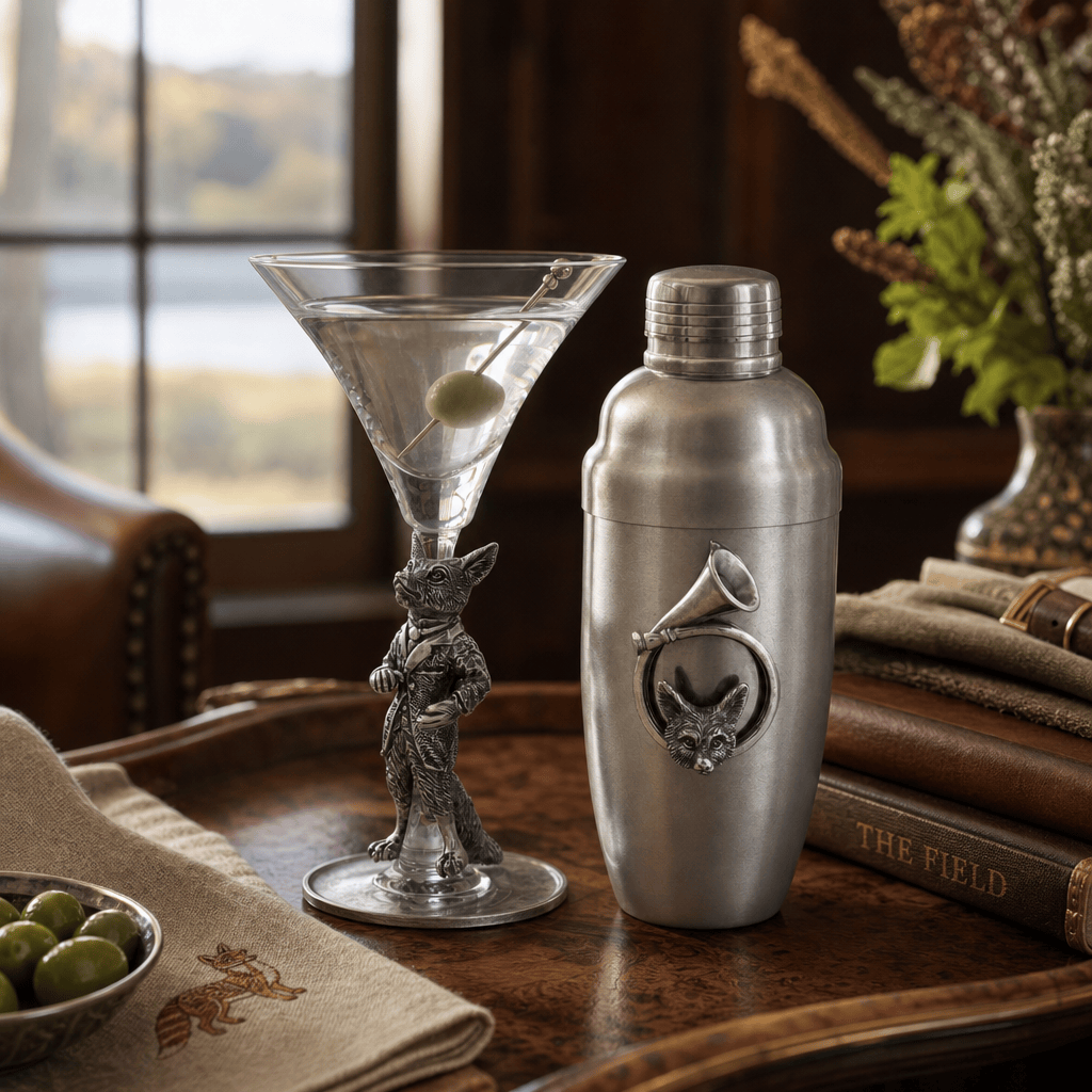 Hunt Horn Stainless Cocktail Shaker 7