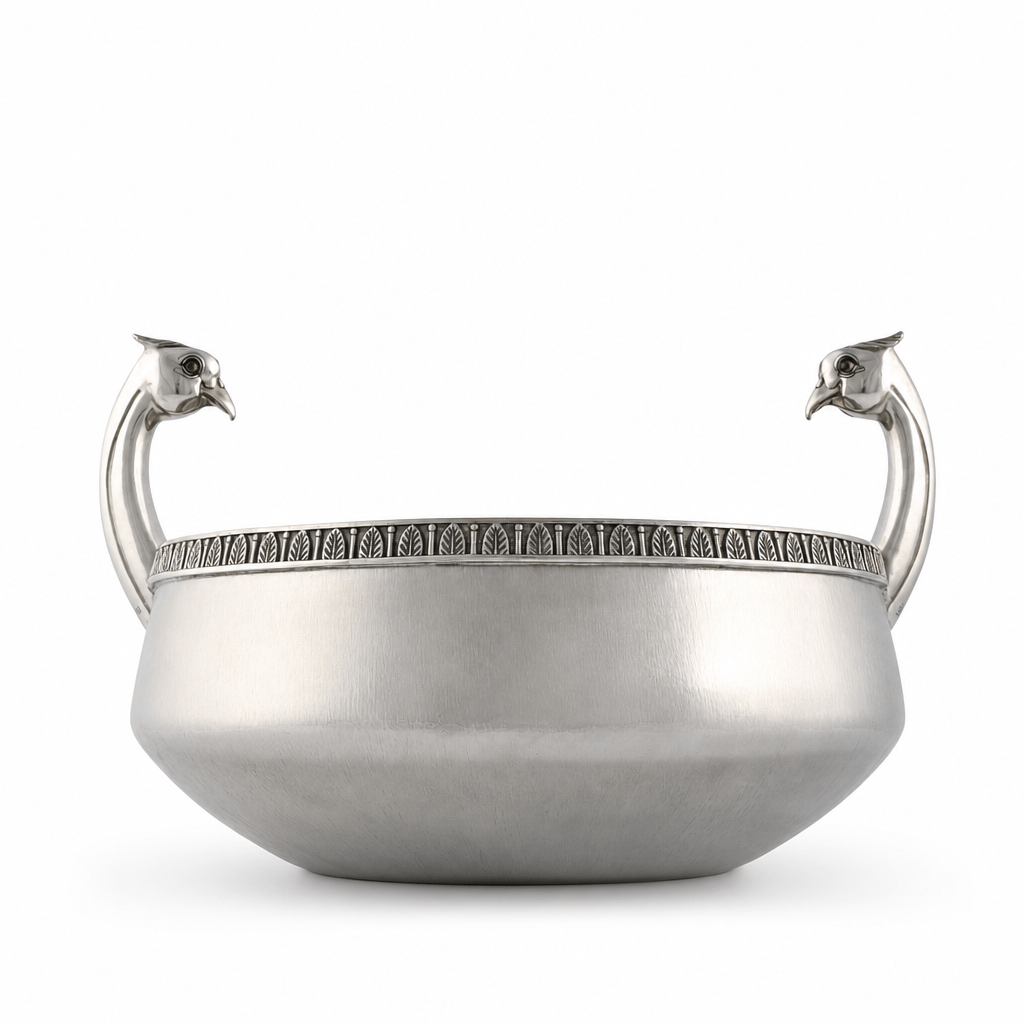 Pheasant Stainless Steel Server Bowl 1