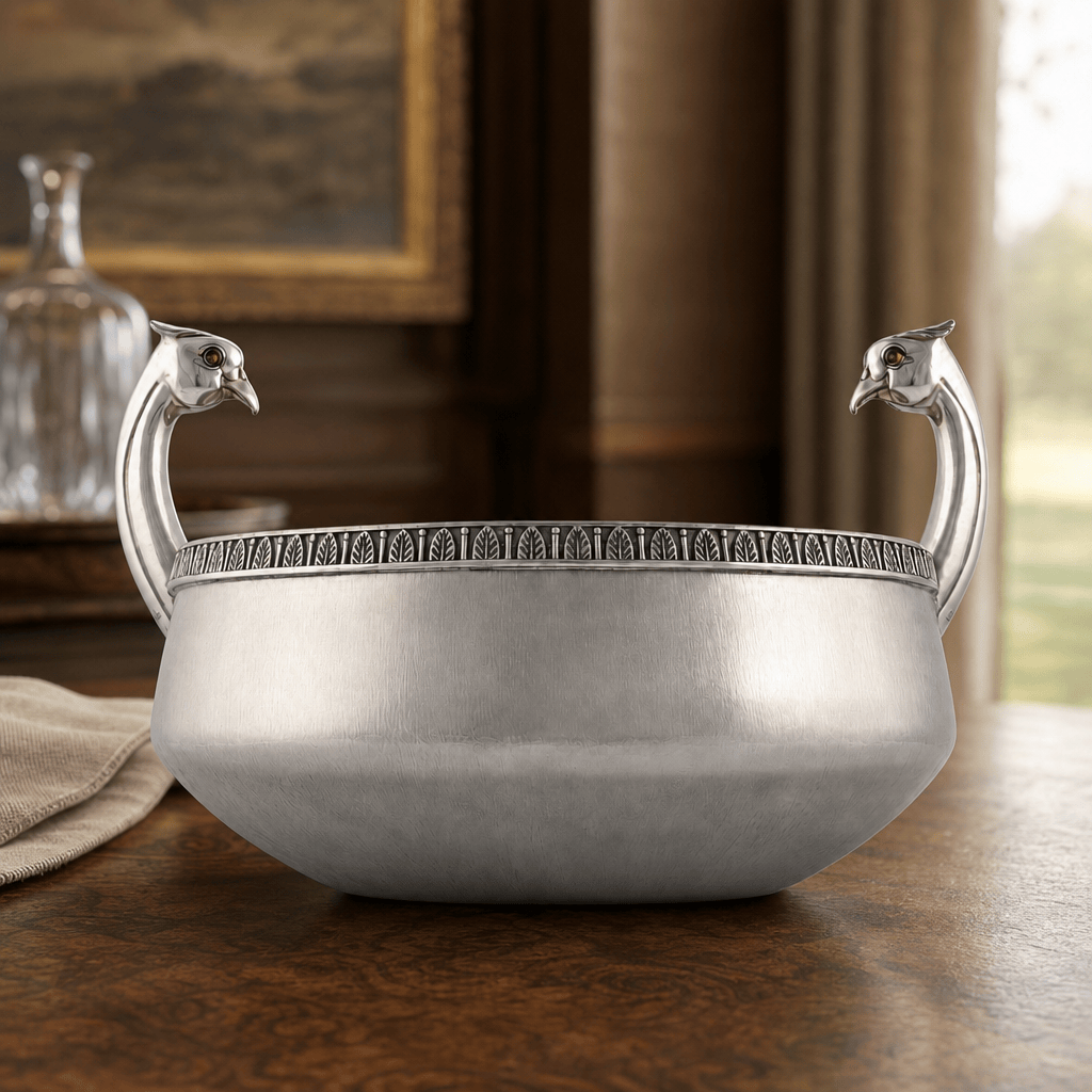 Pheasant Stainless Steel Server Bowl 2