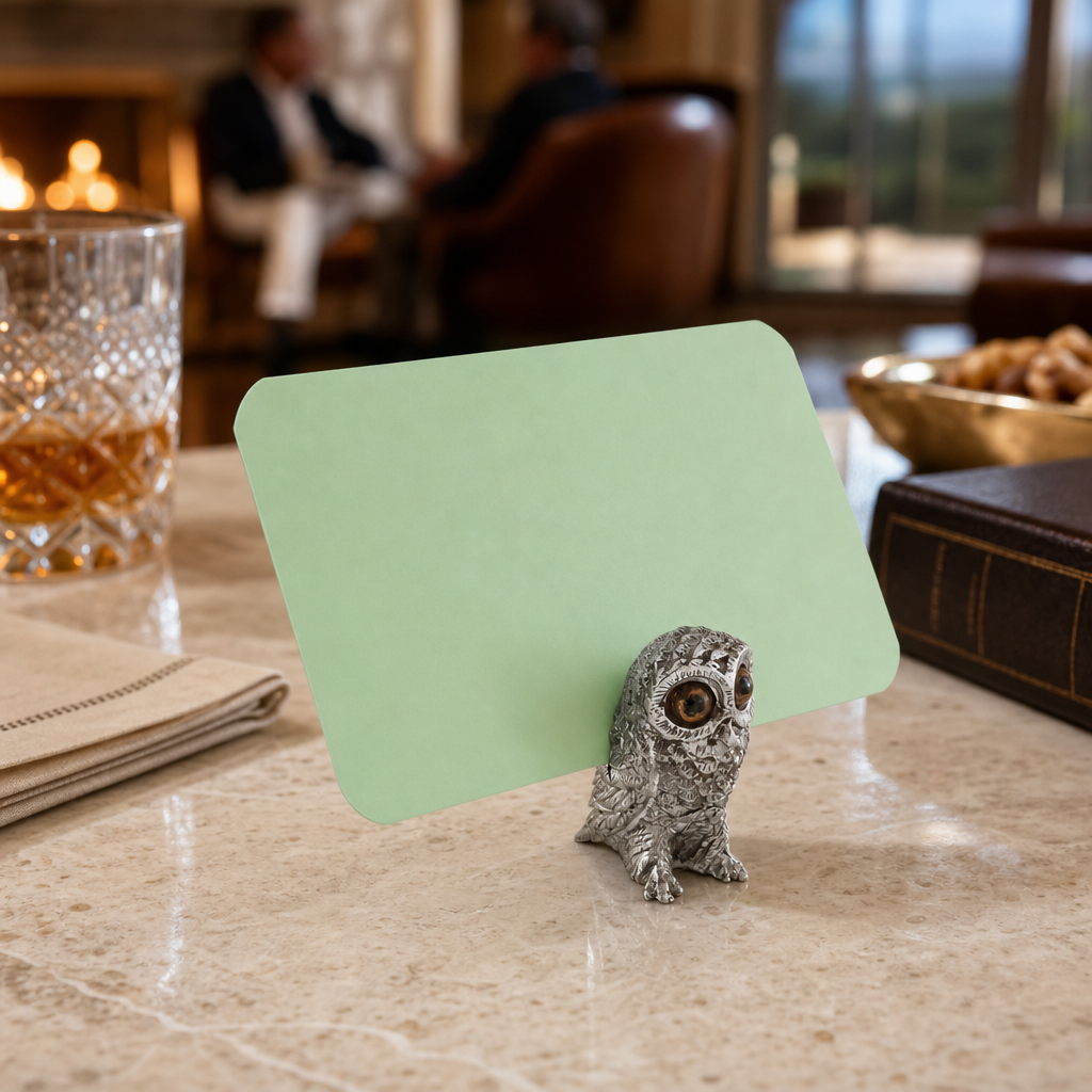 Owl Place Card Holder 7
