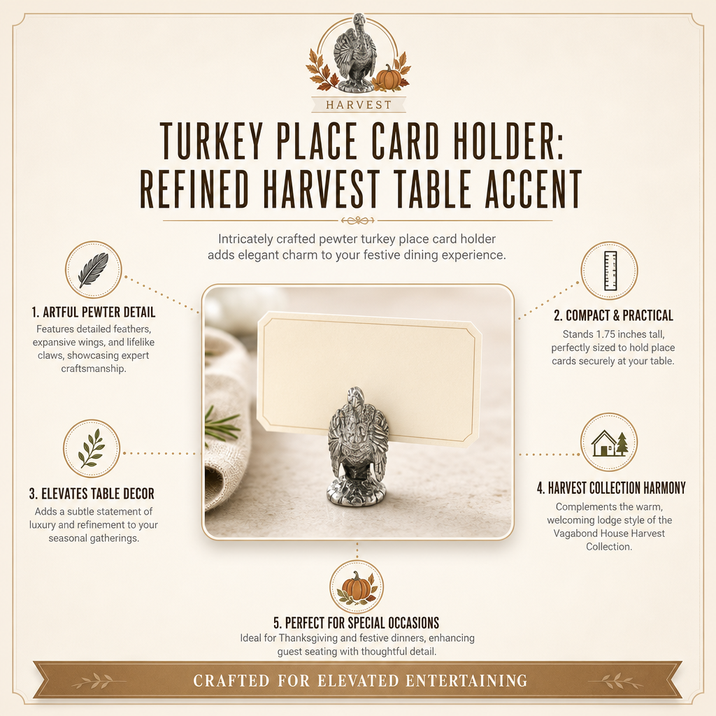 Turkey Place Card Holder 1