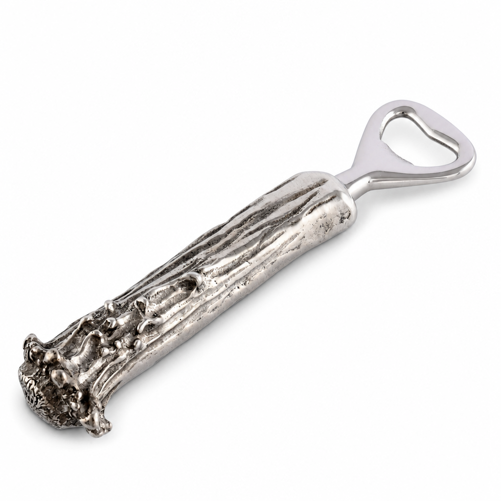 Pewter Antler Bottle Opener 1
