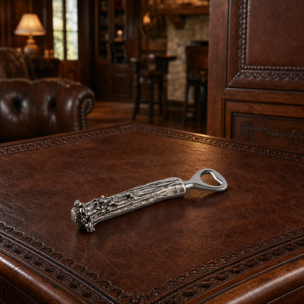 Pewter Antler Bottle Opener 7