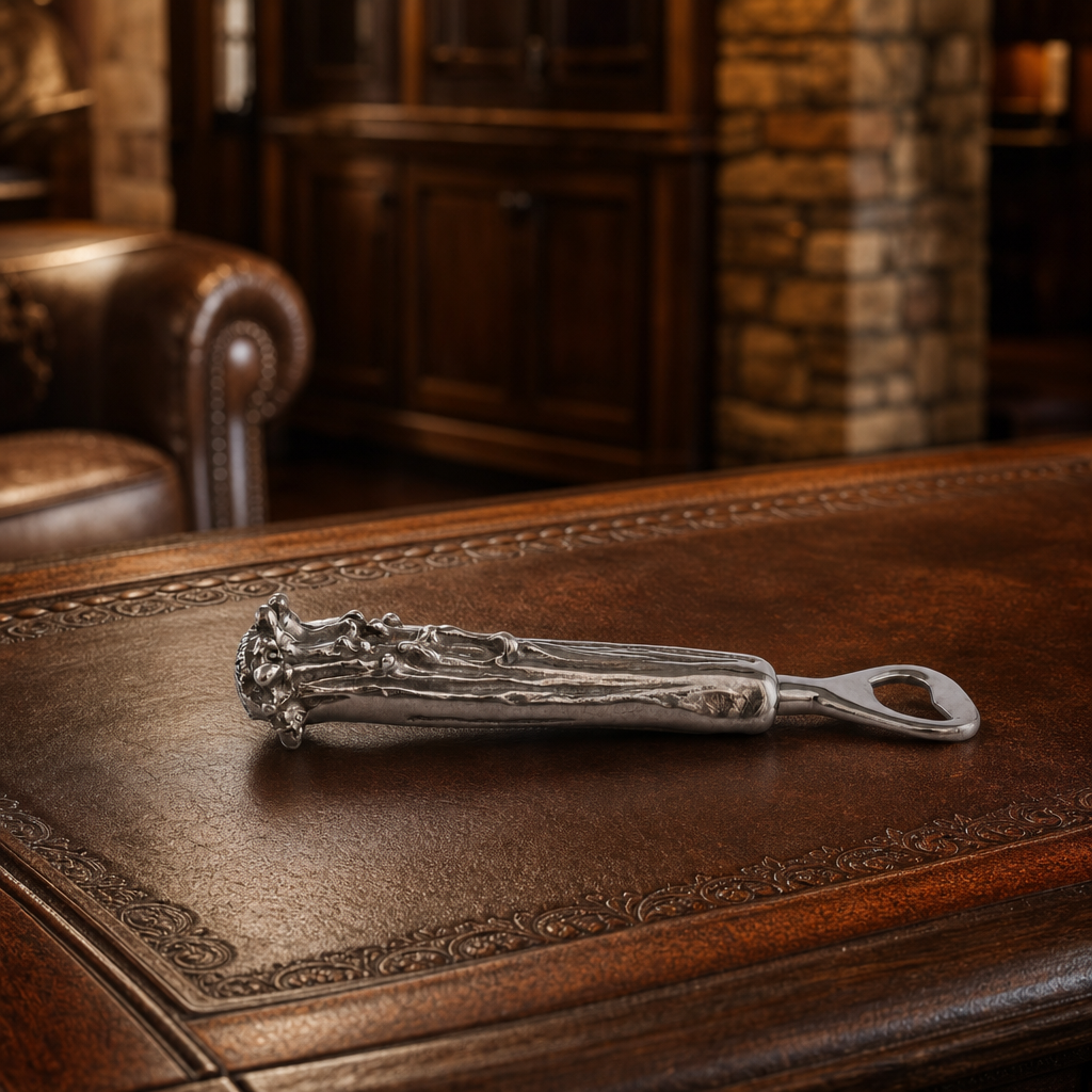 Pewter Antler Bottle Opener 8
