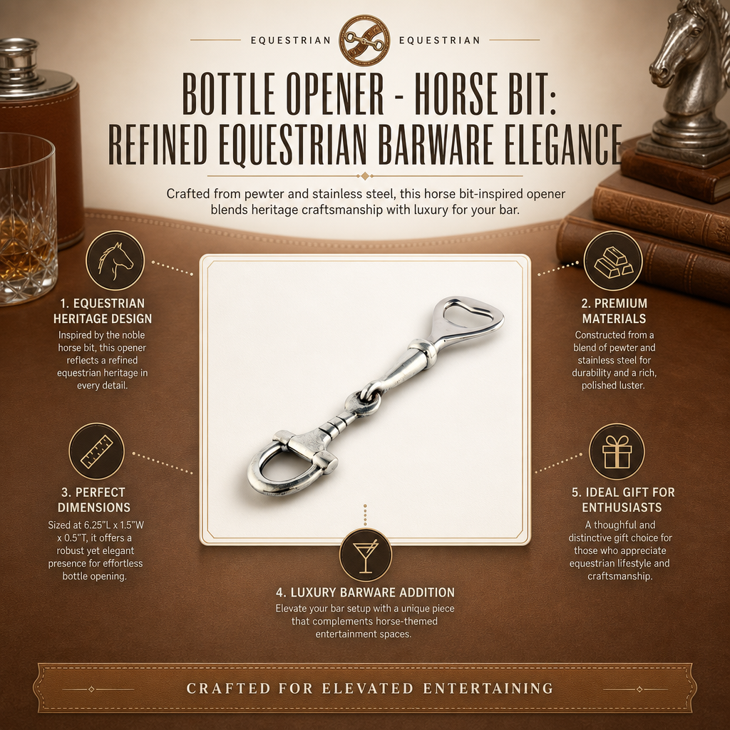 Bottle Opener - Horse Bit 11