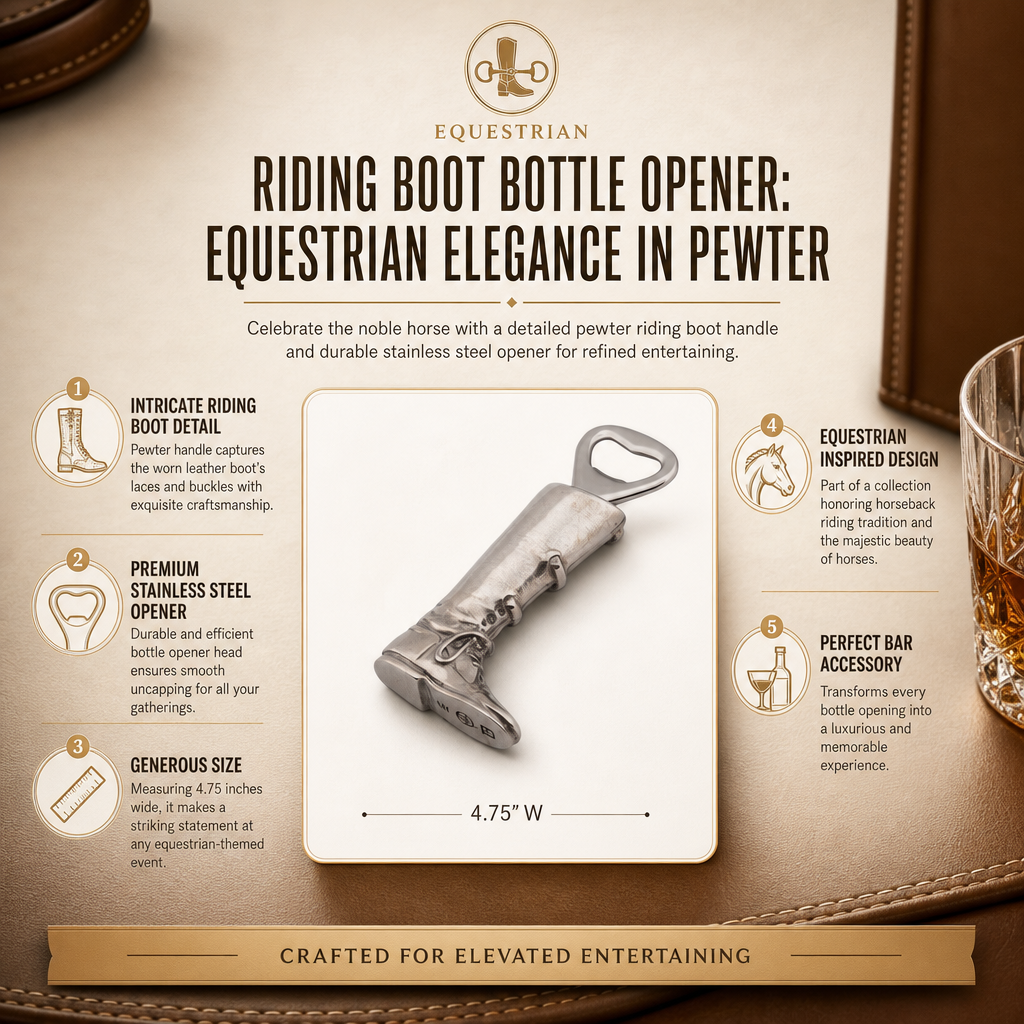 Riding Boot Bottle Opener 12