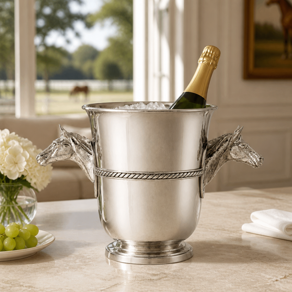 Horse Head Champagne Bucket 5