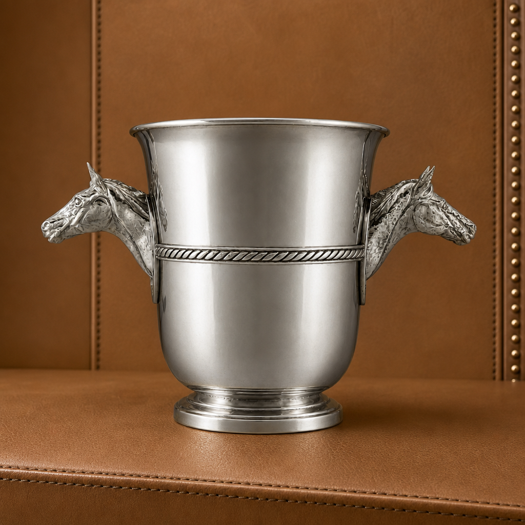 Horse Head Champagne Bucket 1