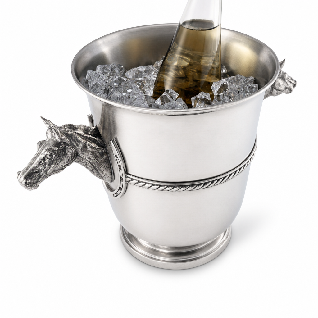 Horse Head Champagne Bucket 8