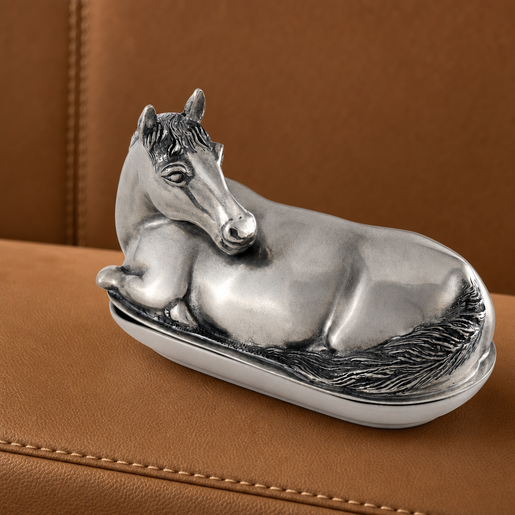 Horse Butter Dish 3