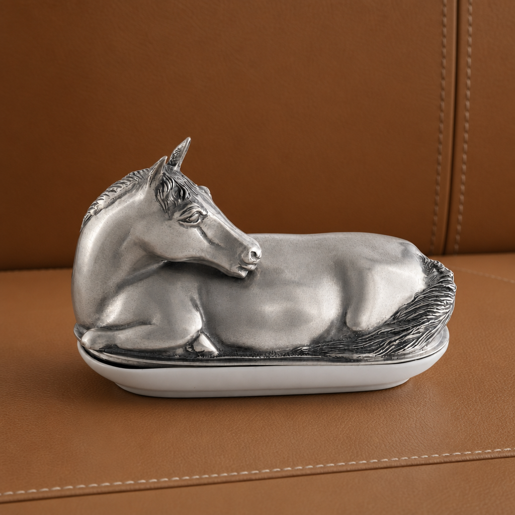 Horse Butter Dish 5