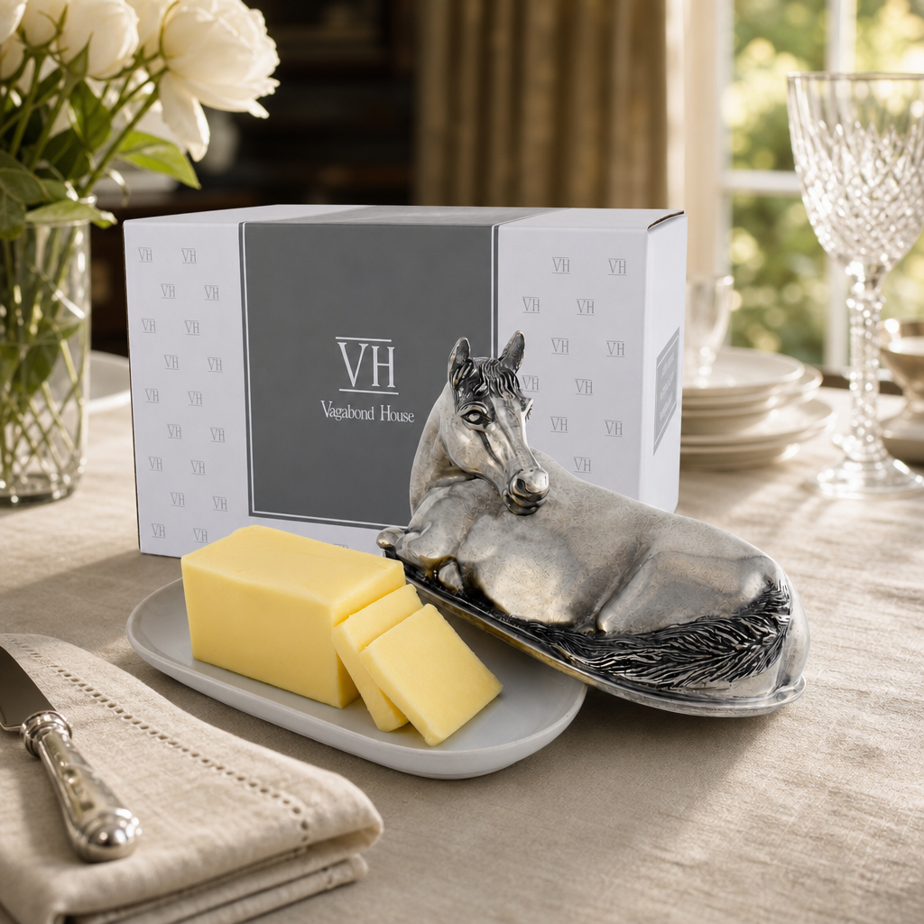 Horse Butter Dish 10