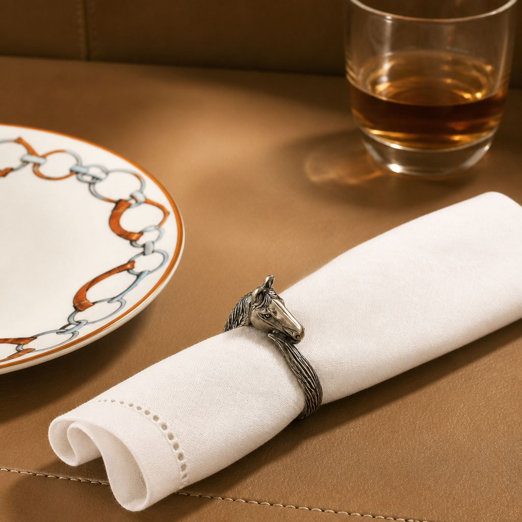 Horse Head Napkin Ring 1