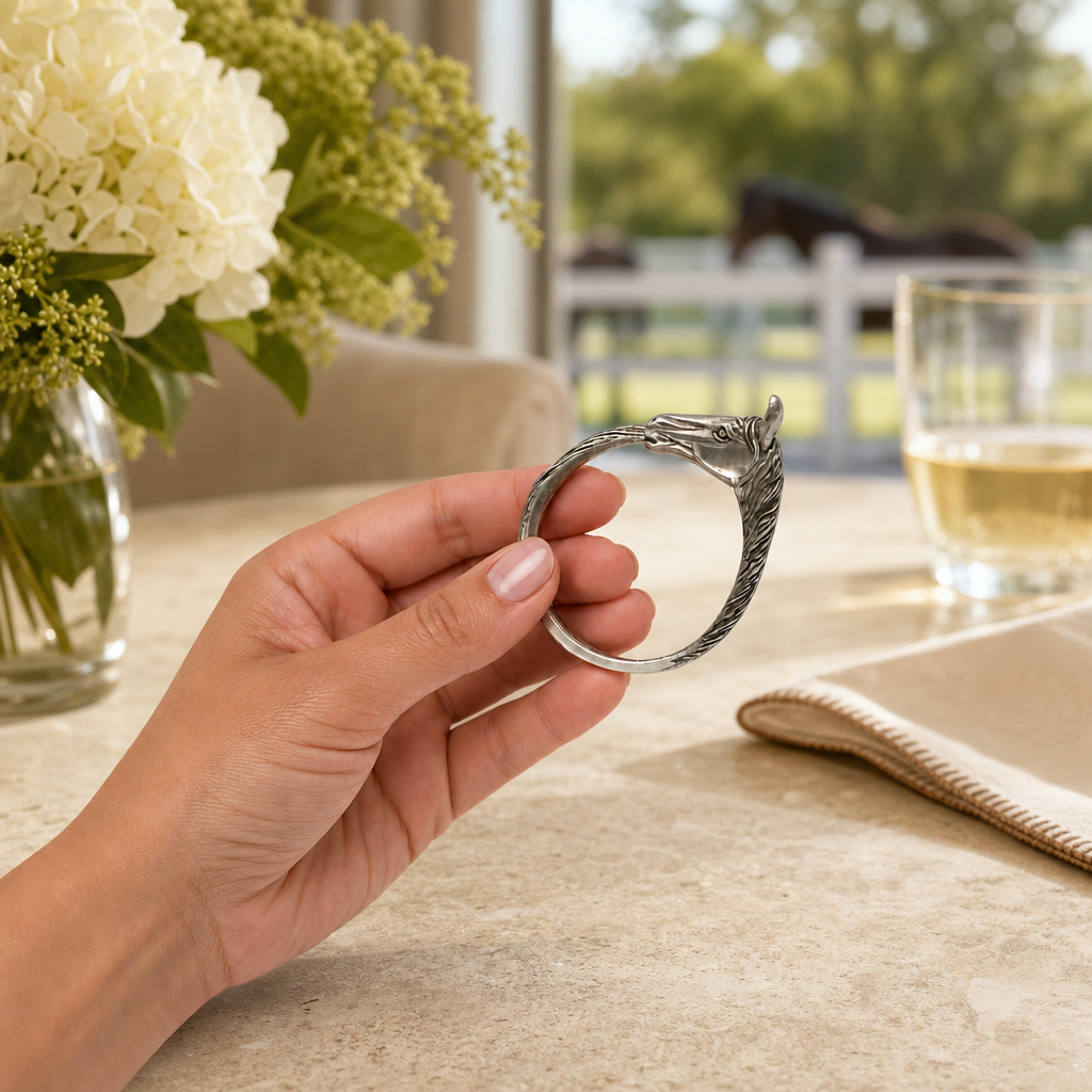 Horse Head Napkin Ring 7