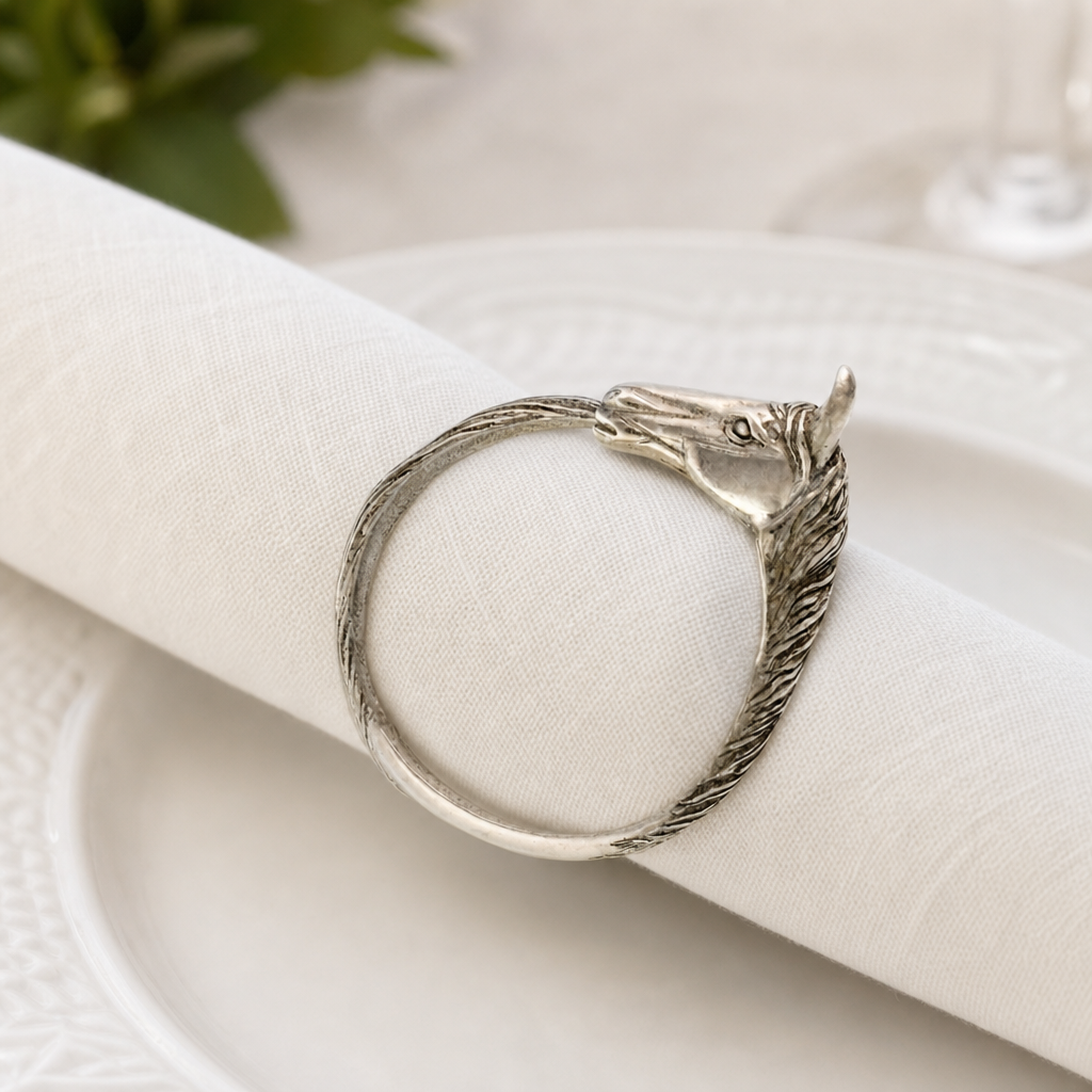 Horse Head Napkin Ring 10