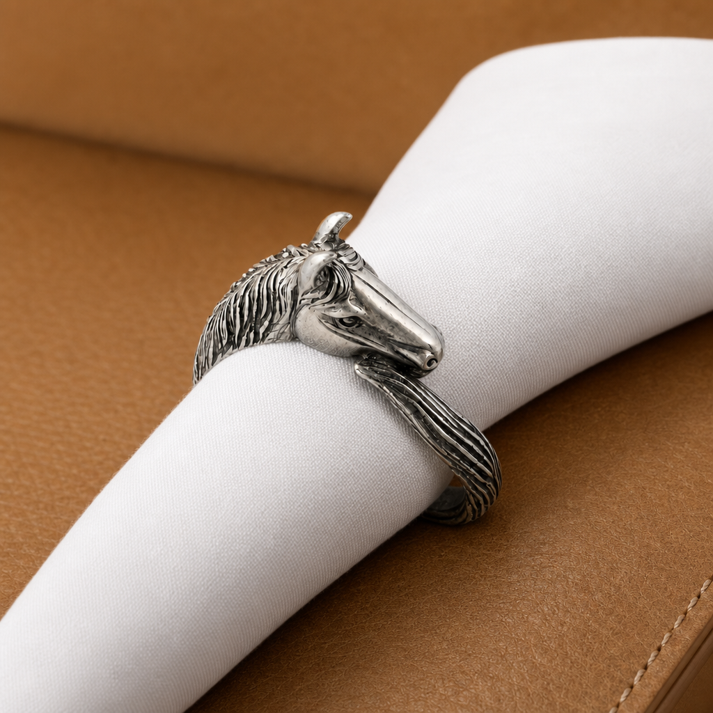 Horse Head Napkin Ring 4