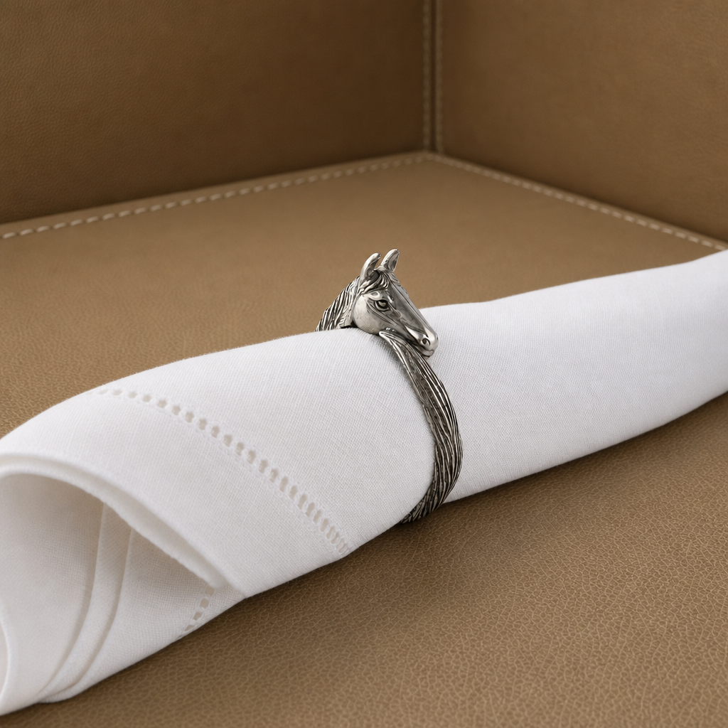 Horse Head Napkin Ring 5