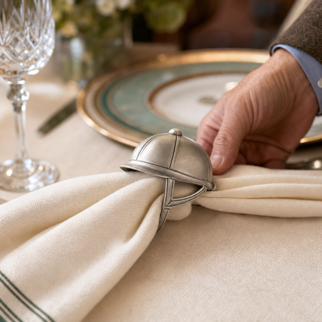 Riding Hat Napkin Ring 4