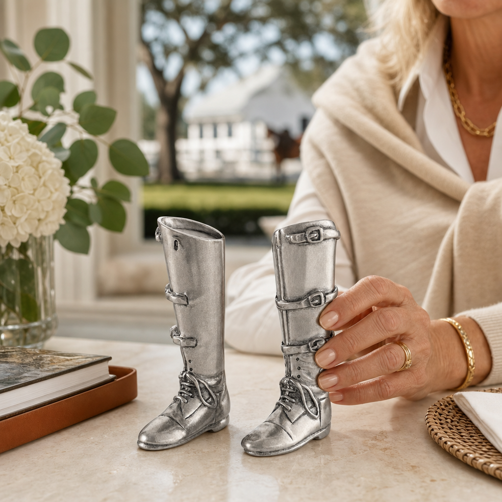 Riding Boot Salt & Pepper Set 6