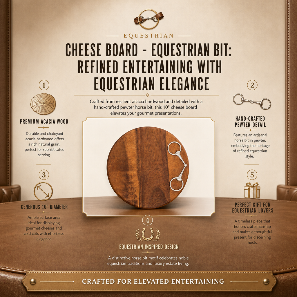 Cheese Board - Equestrian Bit 11