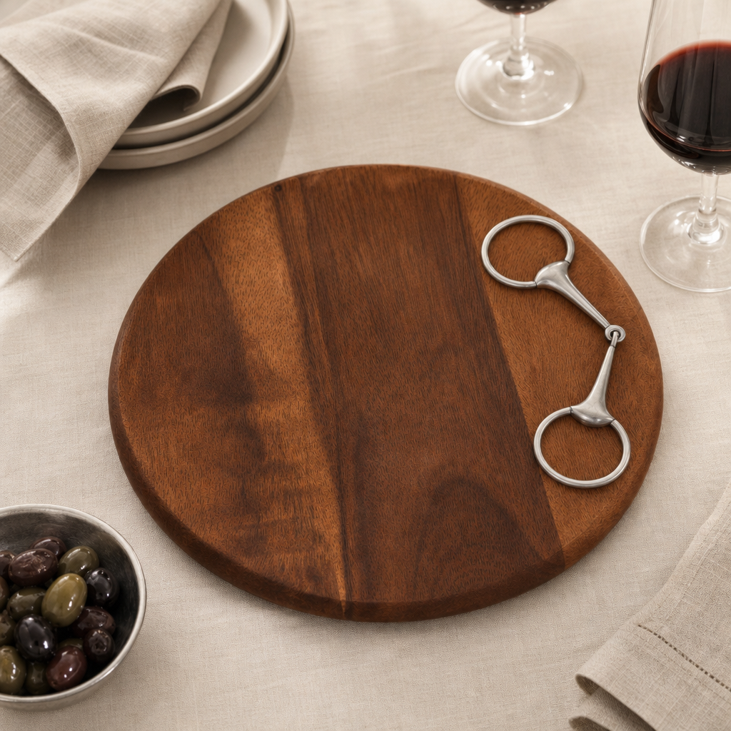 Cheese Board - Equestrian Bit 1