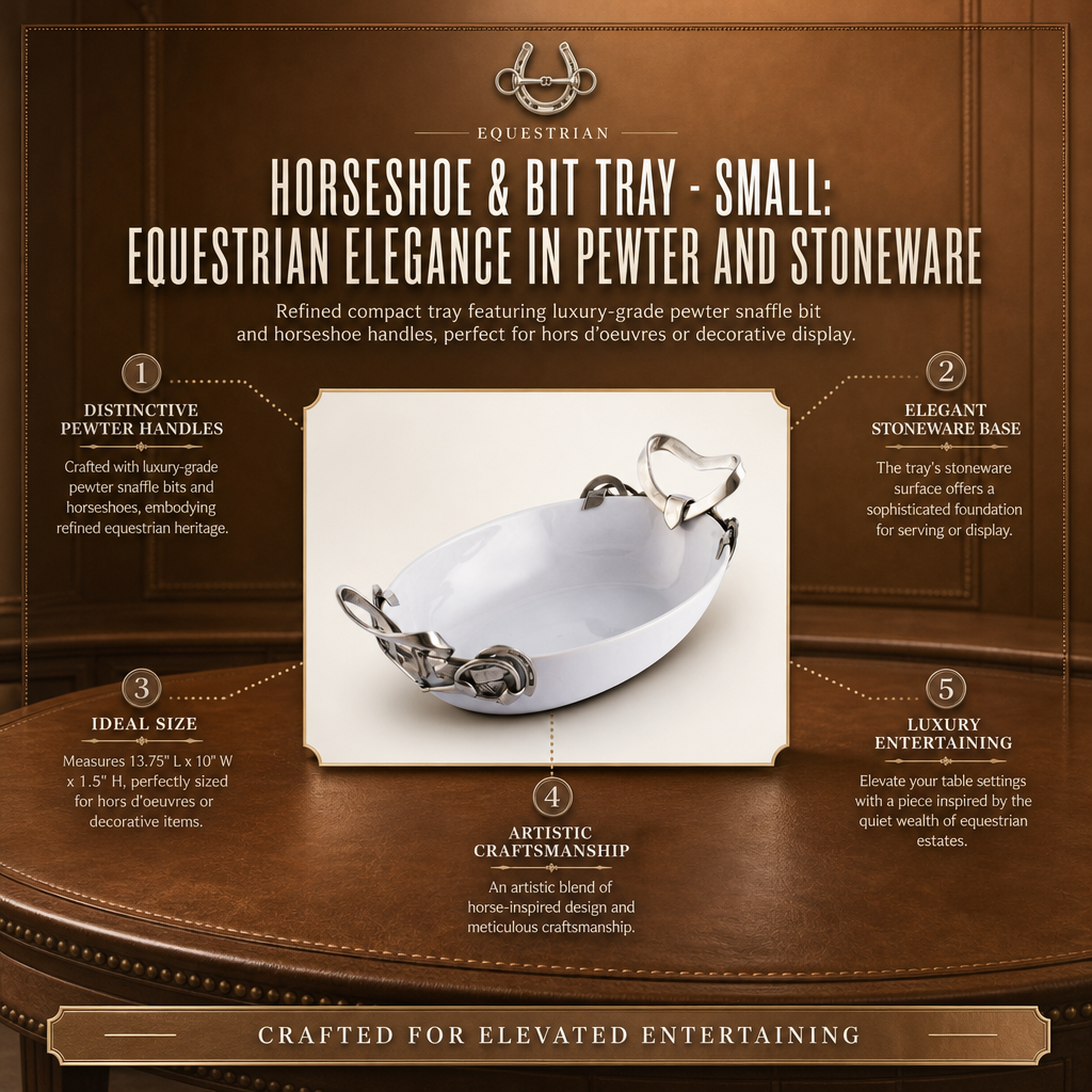 Horseshoe & Bit Tray - Small 11