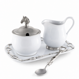 Equestrian Sugar and Creamer Set 1