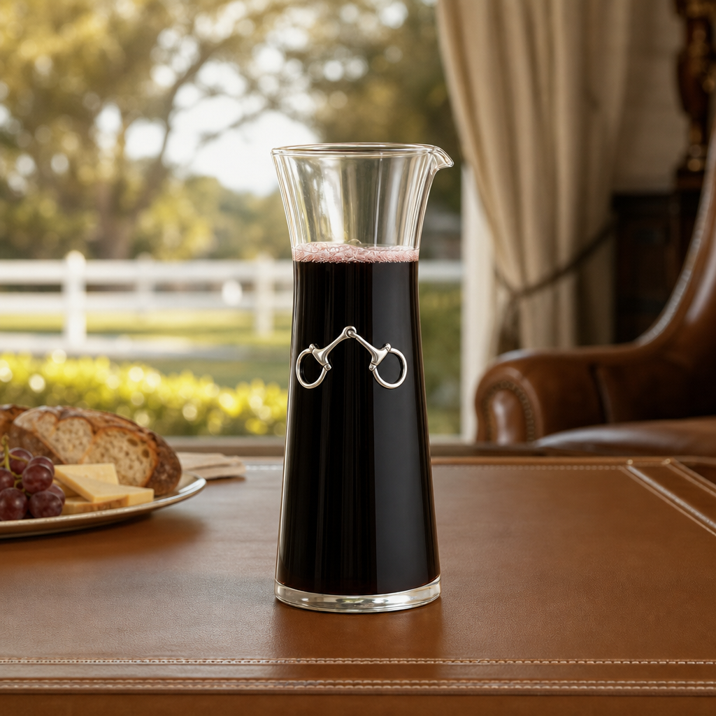 Equestrian Bit Wine Carafe 6