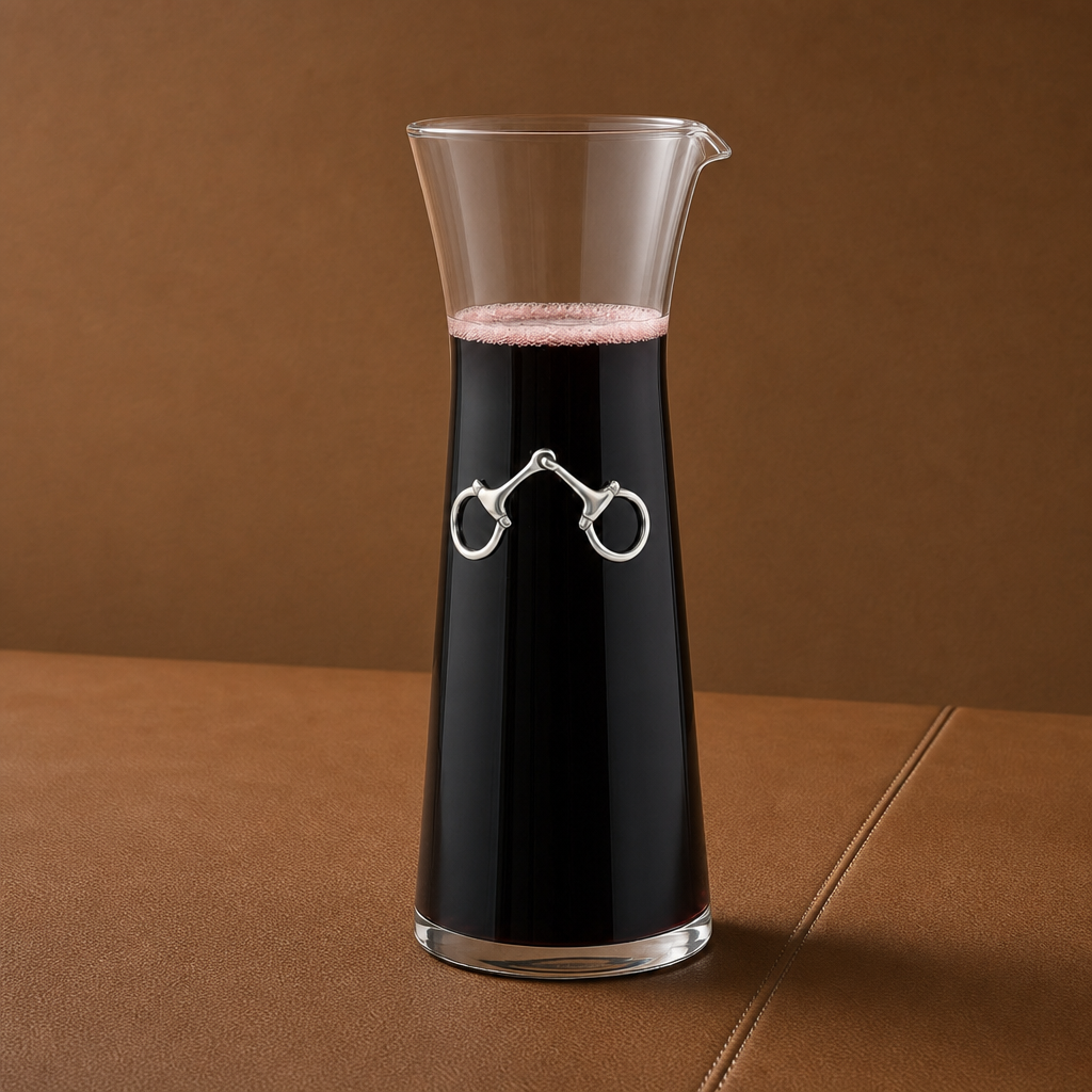 Equestrian Bit Wine Carafe 1