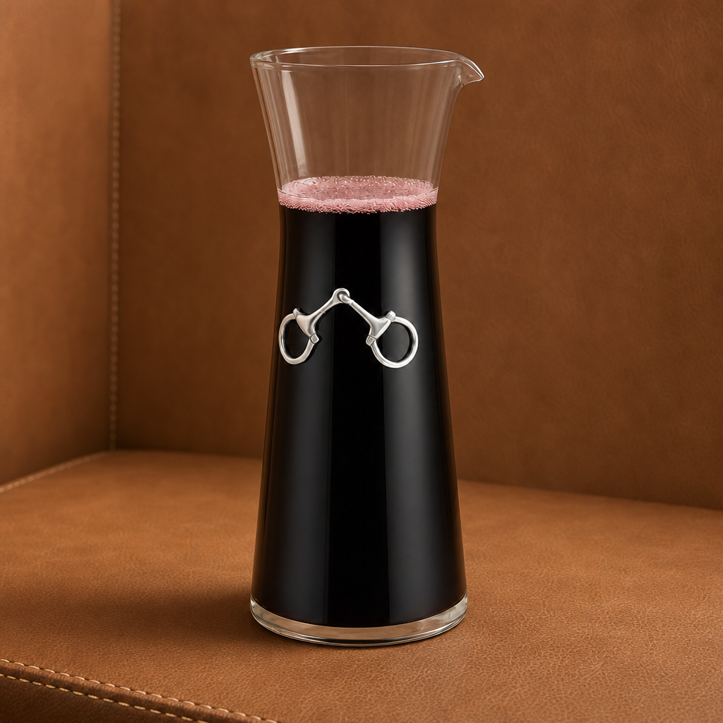 Equestrian Bit Wine Carafe 4