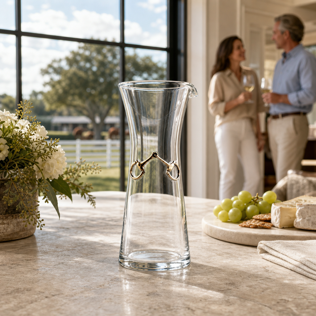 Equestrian Bit Wine Carafe 7
