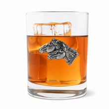 Running Horse Double Old Fashion Bar Glass 1