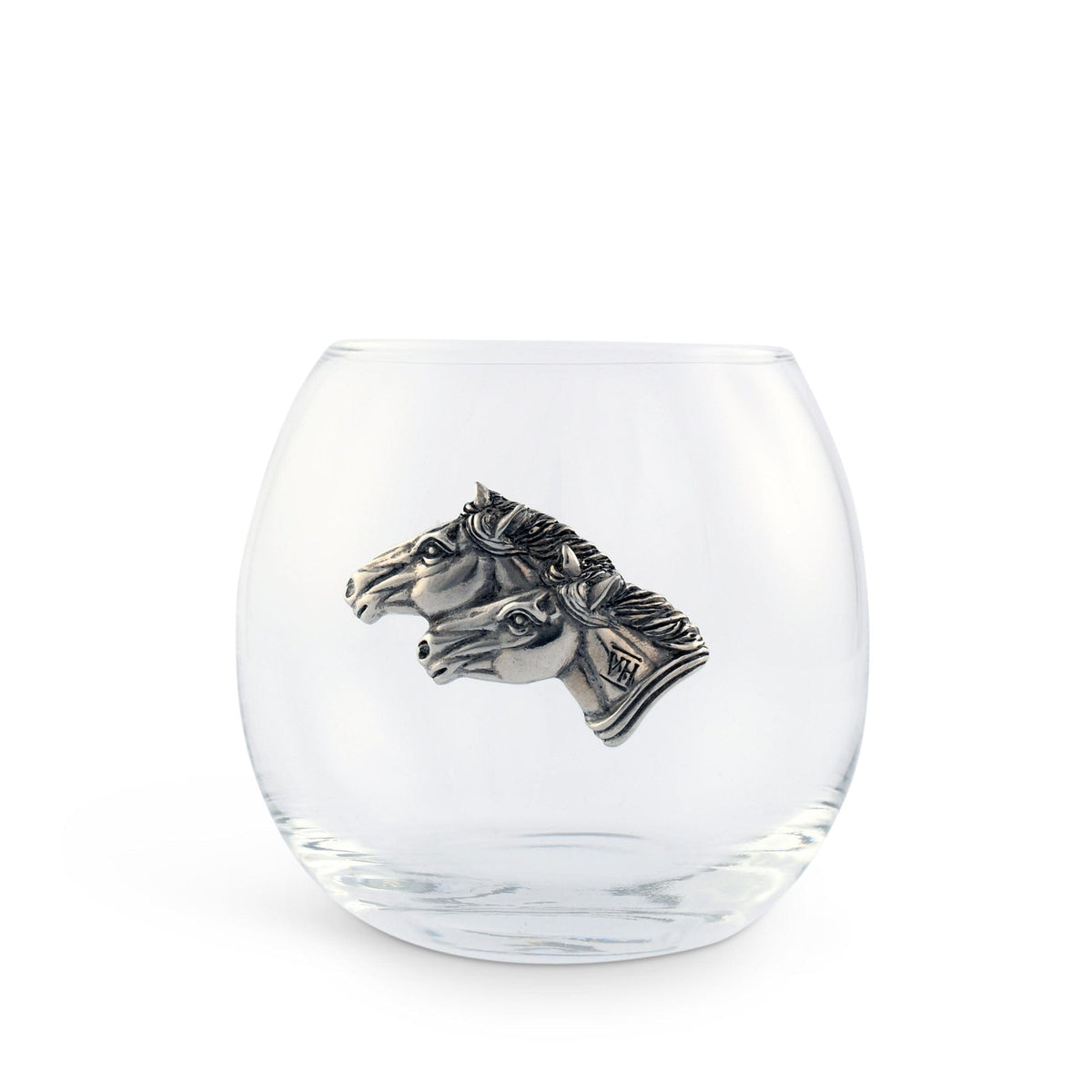 Running Horse Stemless Wine Glass