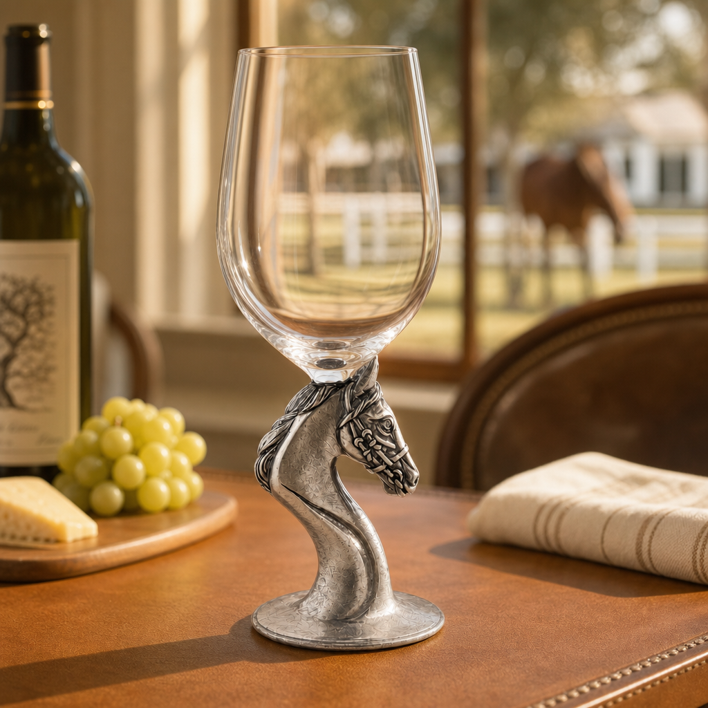 Horse Head Wine Glass 6