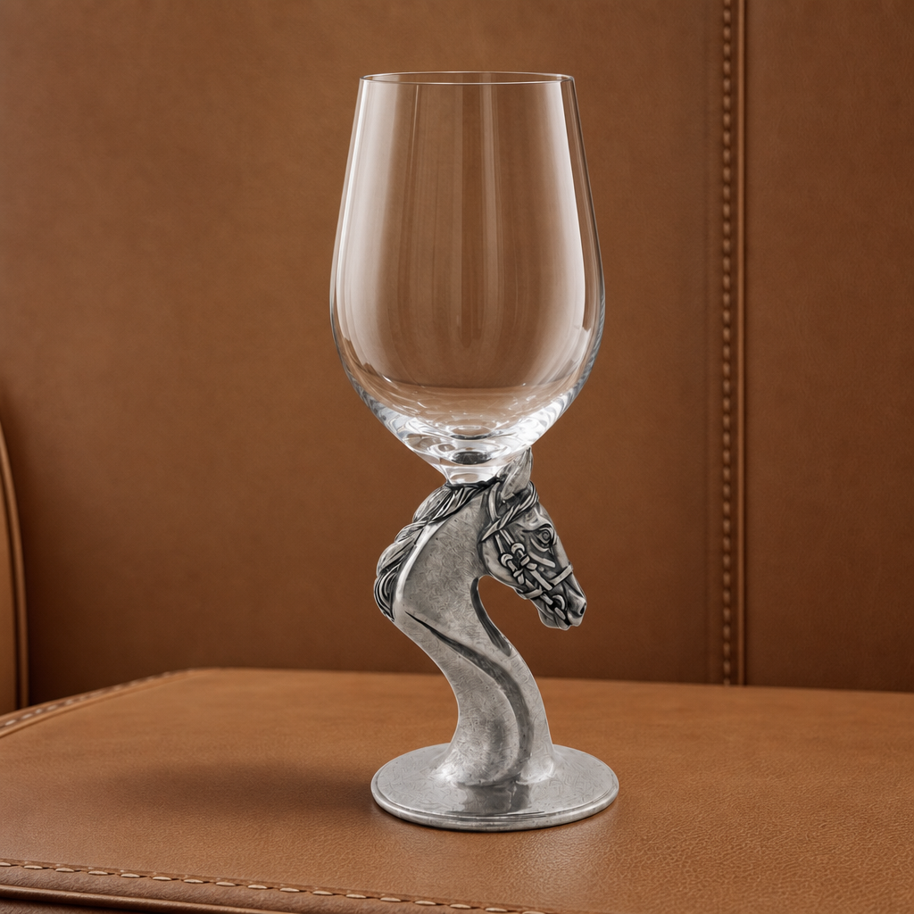 Horse Head Wine Glass 2