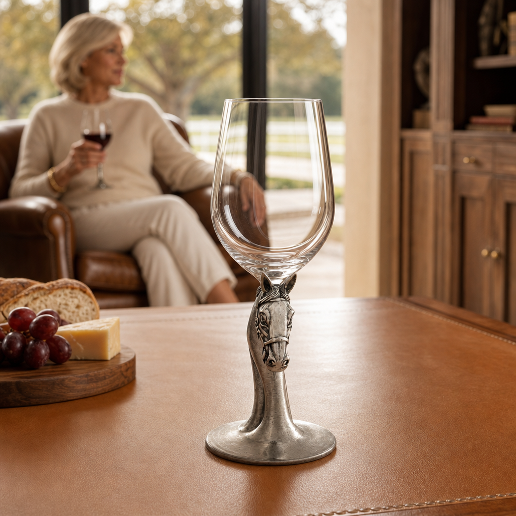 Horse Head Wine Glass 8