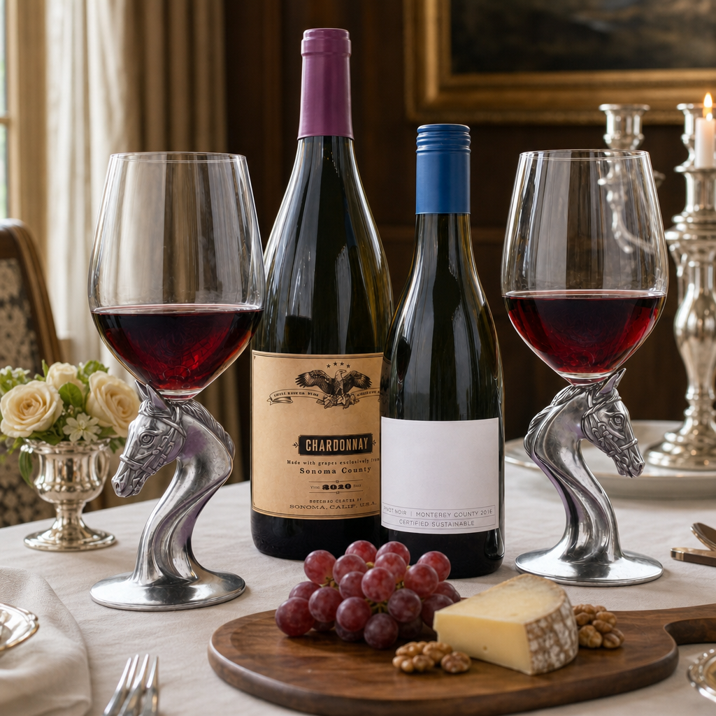 Horse Head Wine Glass 9