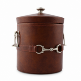 Equestrian Horse Bit Vegan Leather Ice Bucket 1
