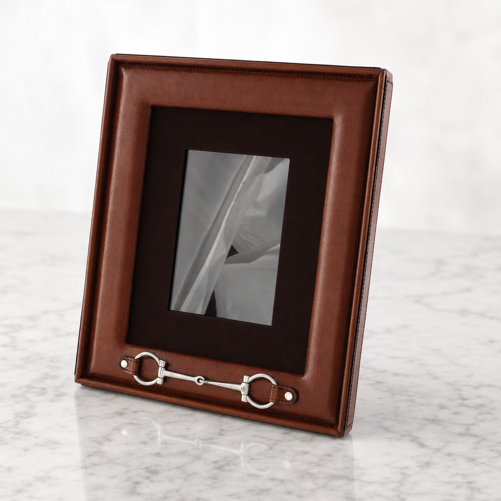 Bit Leather Photo Frame 8x10 8
