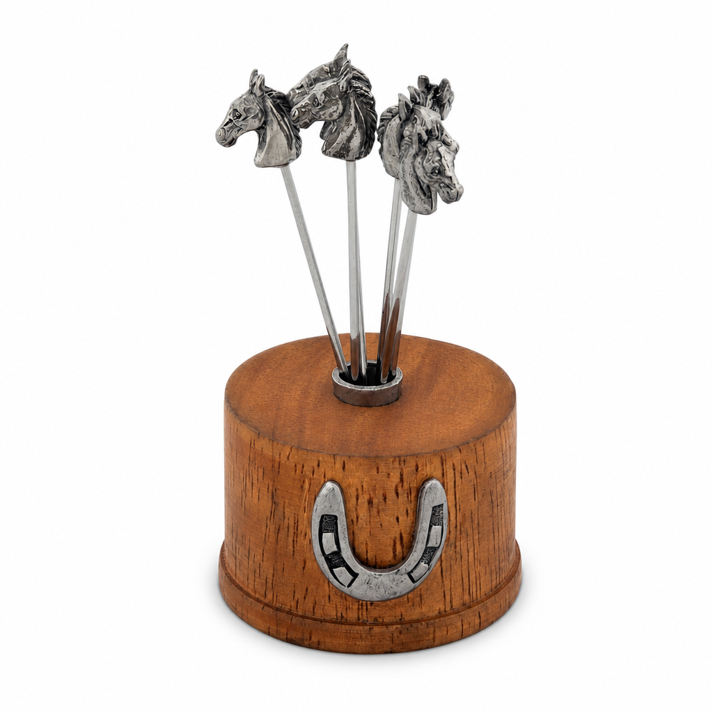 Equestrian Cheese Pick Set 1