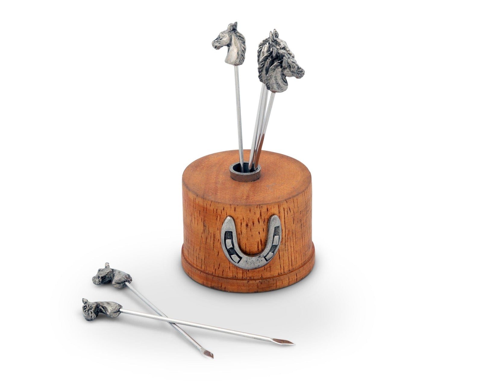 Equestrian Cheese Pick Set