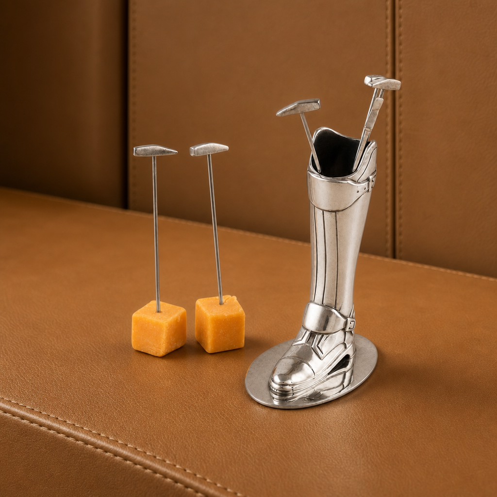 Polo Boot Cocktail / Cheese Picks 1