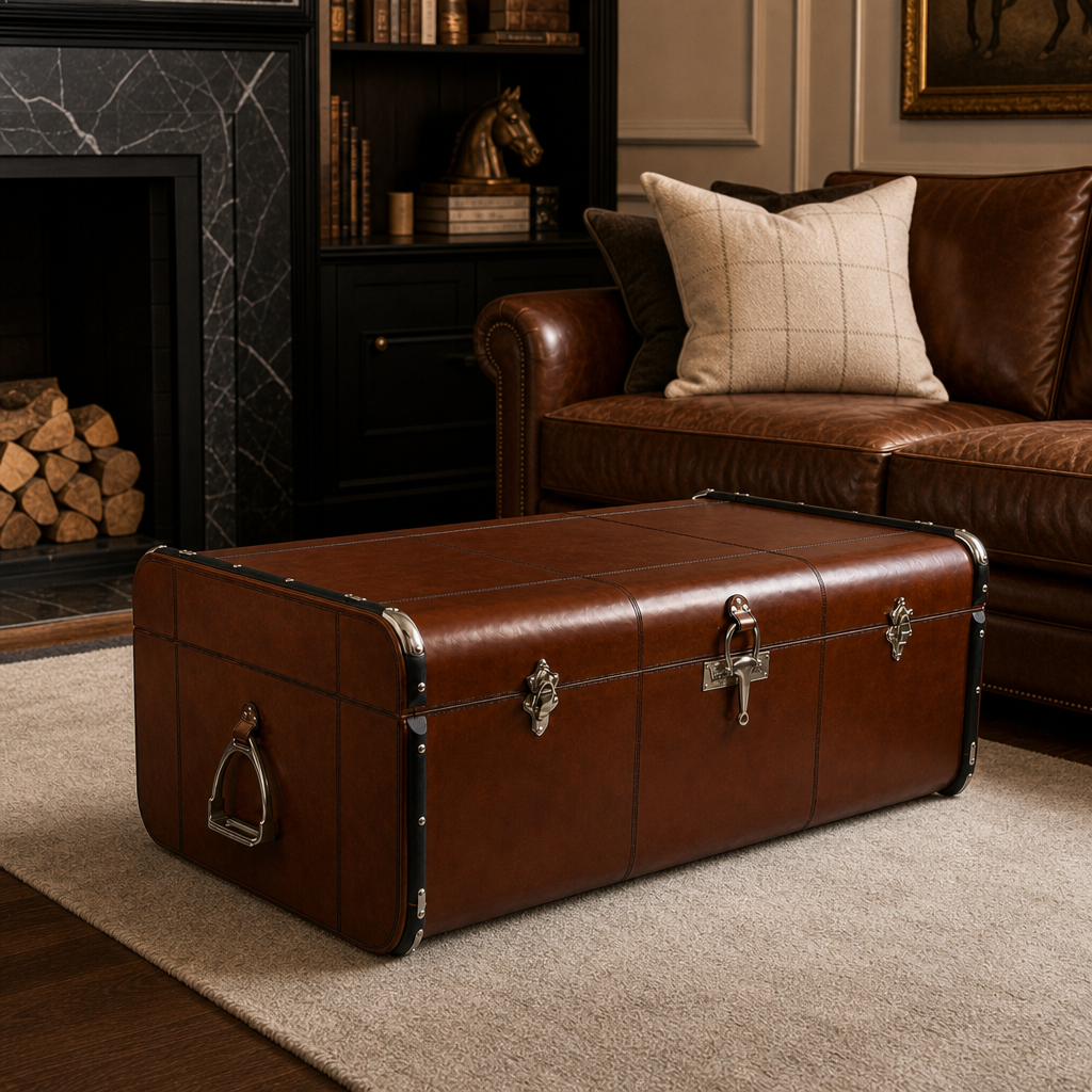 Stirrup Cognac Leather Coffee Table - Small 2 H933BS_1_P.png