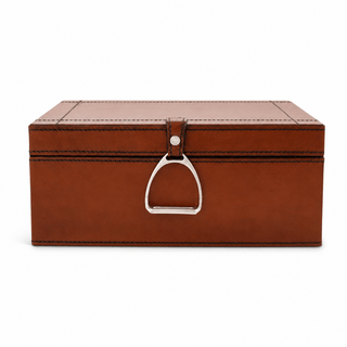 Stirrup Large Leather Box