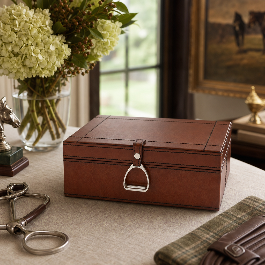 Stirrup Med Leather Box 6