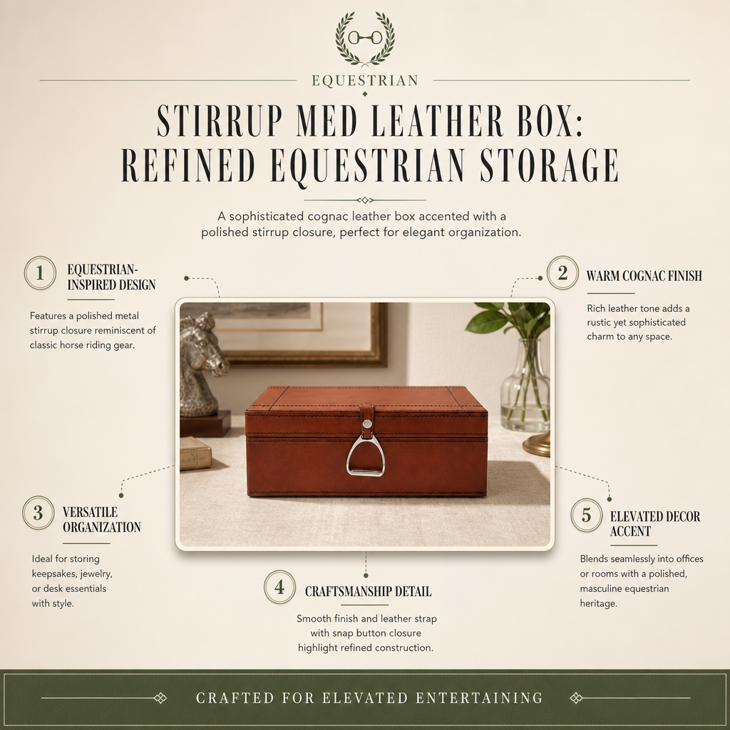 Stirrup Med Leather Box 9
