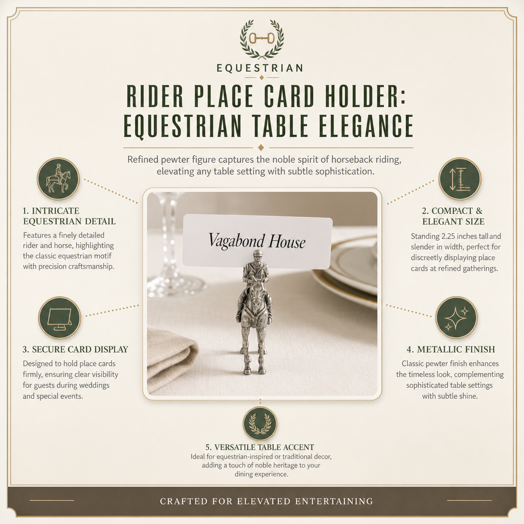 Rider Place card Holder 9