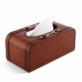 Premium Genuine Leather Bit Tissue Box 1