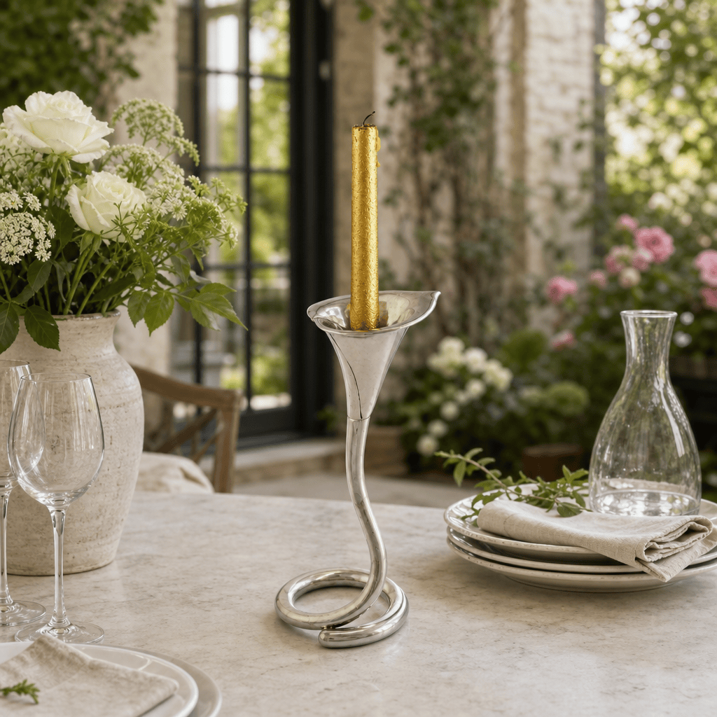 Lily Candlestick Tall 7